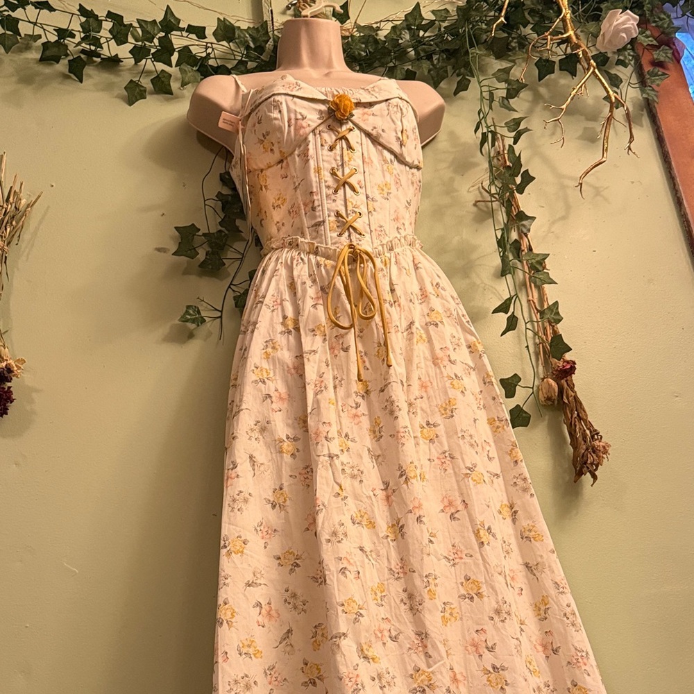 Lacemade Misty Tangerine Grove Dress - Picture 7 of 8